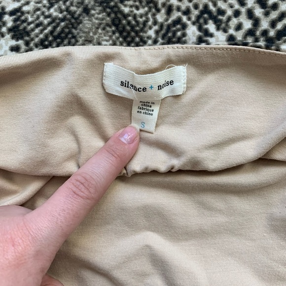 🐍SNAKE SKIN CROPPED TUBE TOP SIZE SMALL - Picture 5 of 5